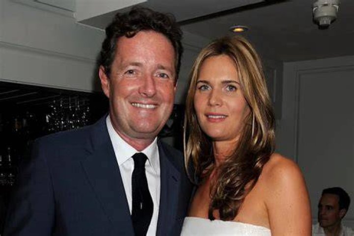 Celia Walden and her husband Piers Morgan at an event together