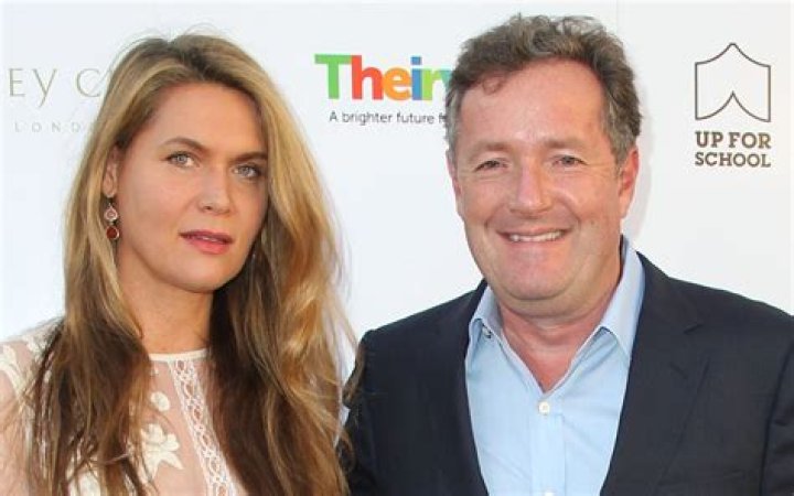 Celia Walden with her husband Piers Morgan