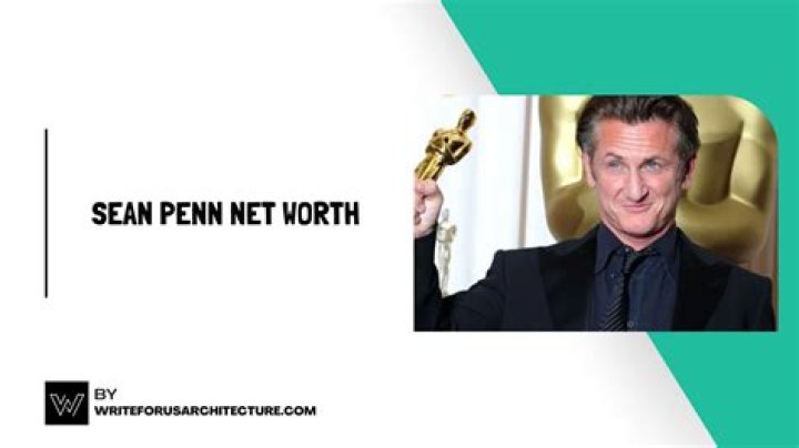 Sean Penn Fortune